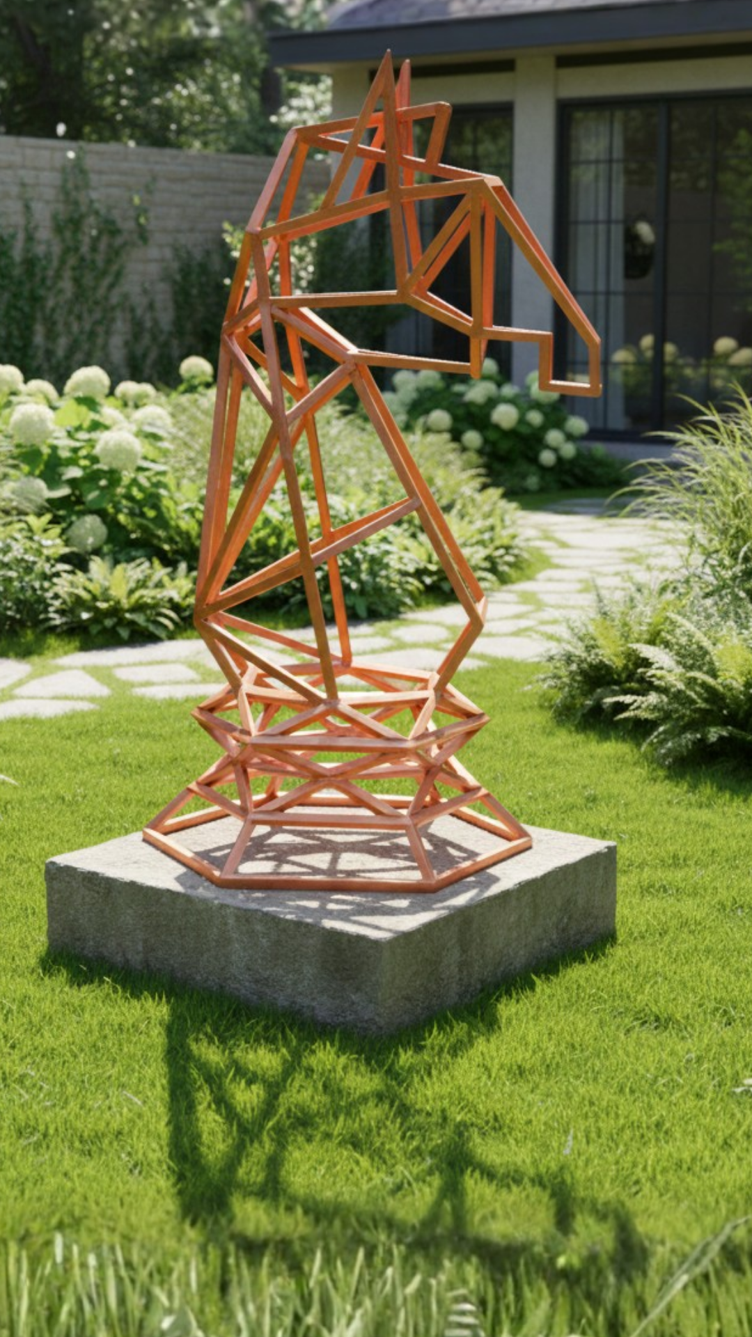 Designer Golden Frame Mirror