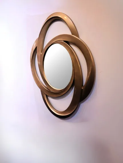 Designer Golden Frame Mirror
